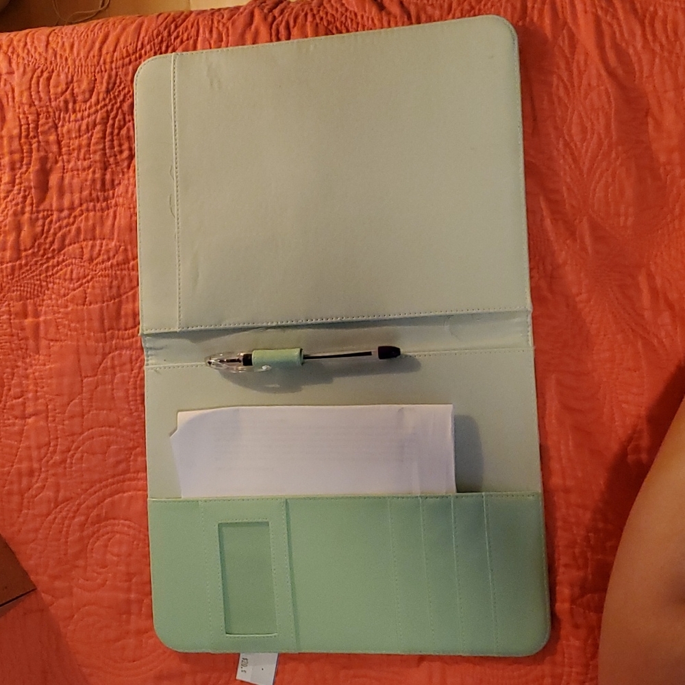 Pleather notepad holder - Picture 2 of 8
